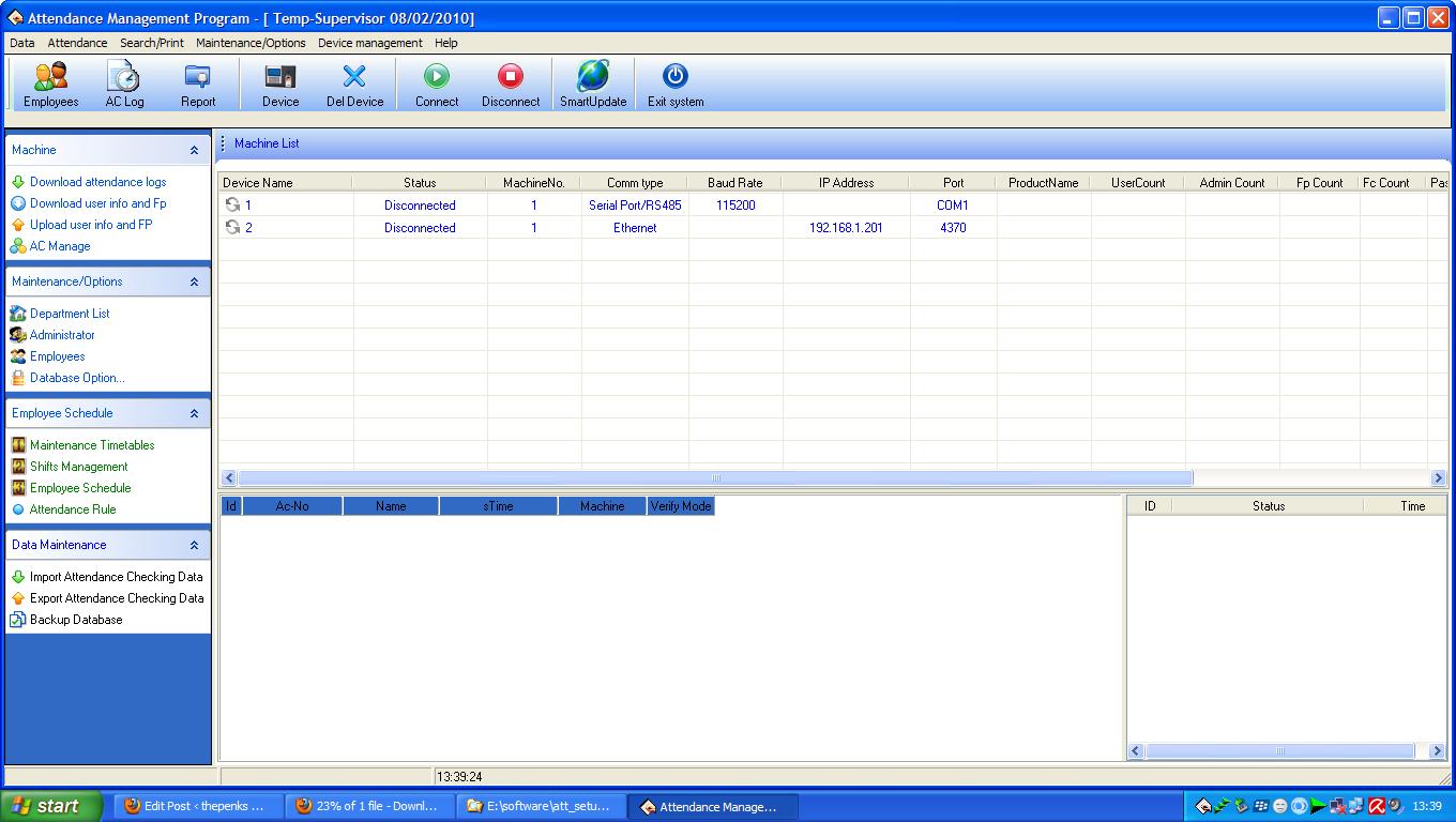 Fingerprint scanner software download